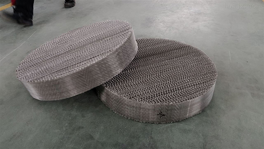 Nickel Alloy Corrugated Packing for High-Purity Chemical Separation